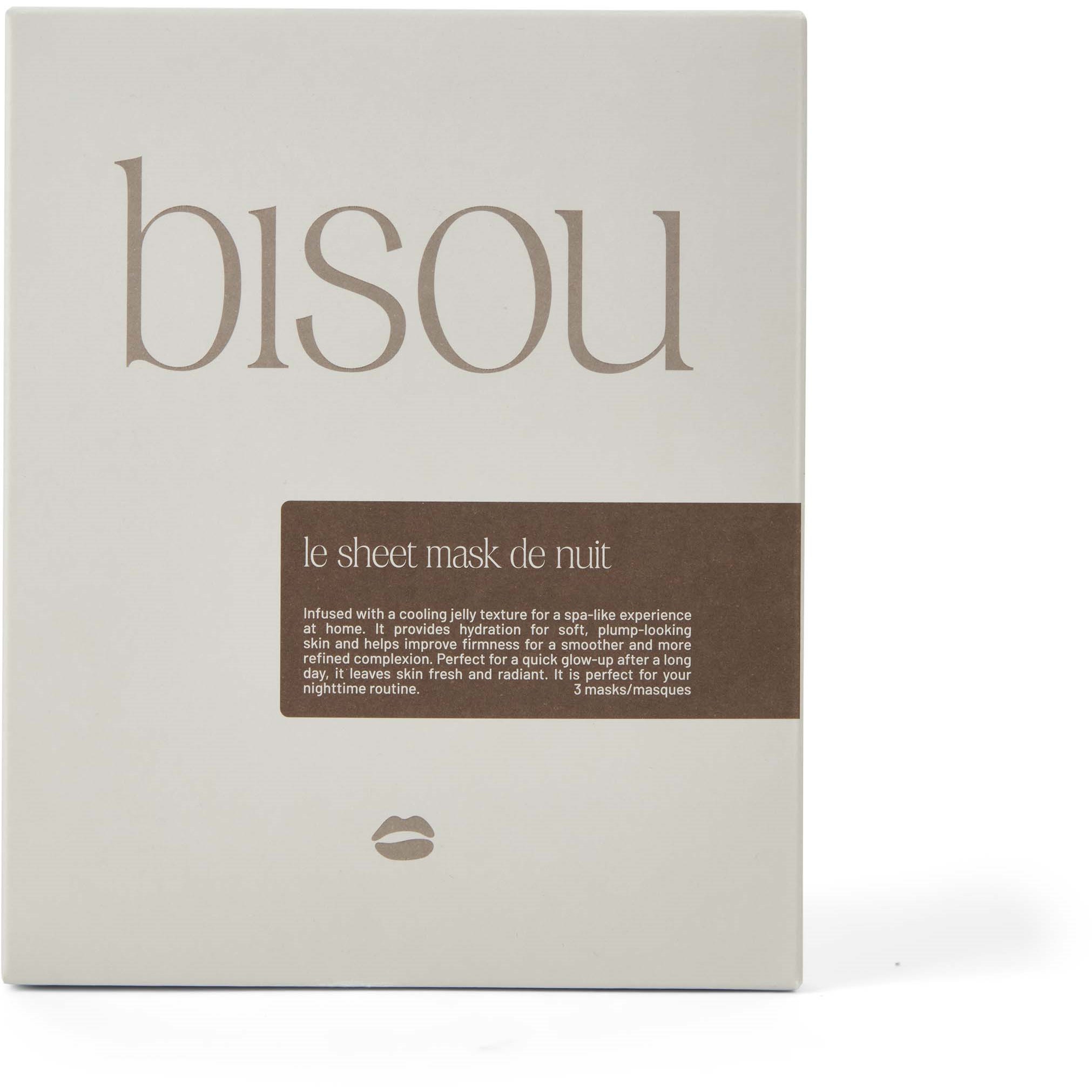 Bisou Le sheet mask de nuit 3-pack 156 ml