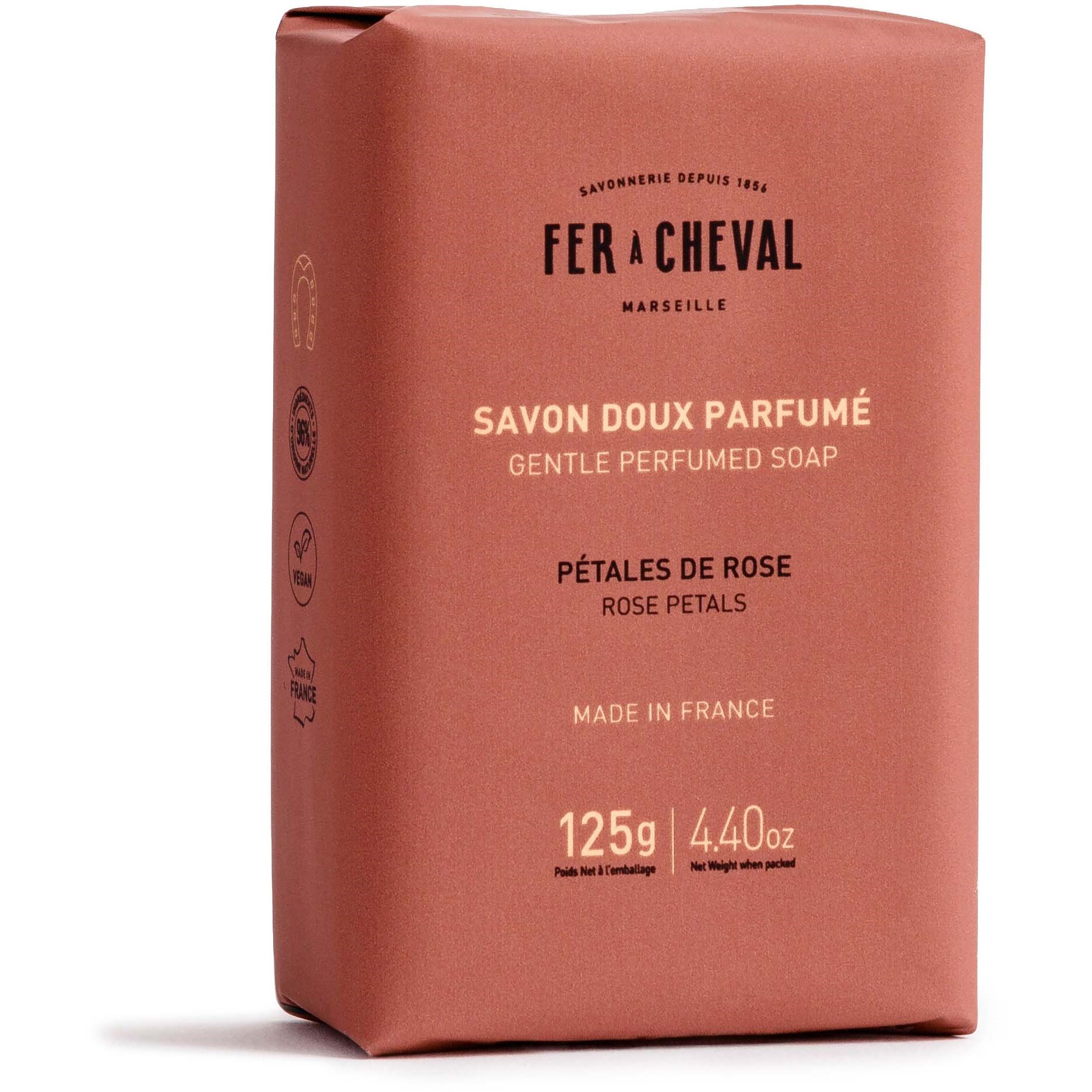 Fer à Cheval Rose Petals Solid Soap 125 st