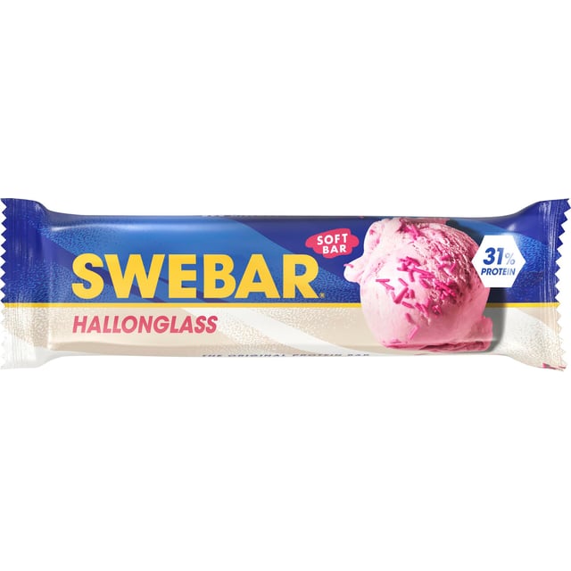 Dalblads Swebar Protein Bar Hallonglass 50 g