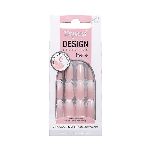 Depend Design Selection Misty Vail Fade Short Coffin