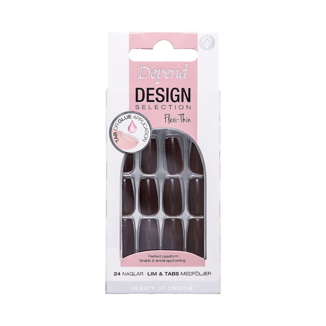 Depend Design Selection Warm Mocca Short Coffin