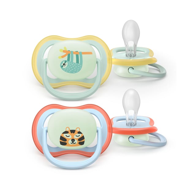 Philips Avent Pacifier ultra air natt SOOTHER AIR NIGHTTIME 0-6 mån 2-pack