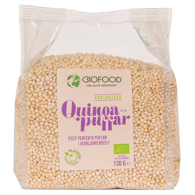 Biofood Quinoapuffar 130 g