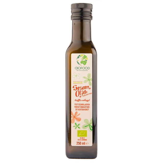 Biofood Sesamolja Kallpressad 250 ml
