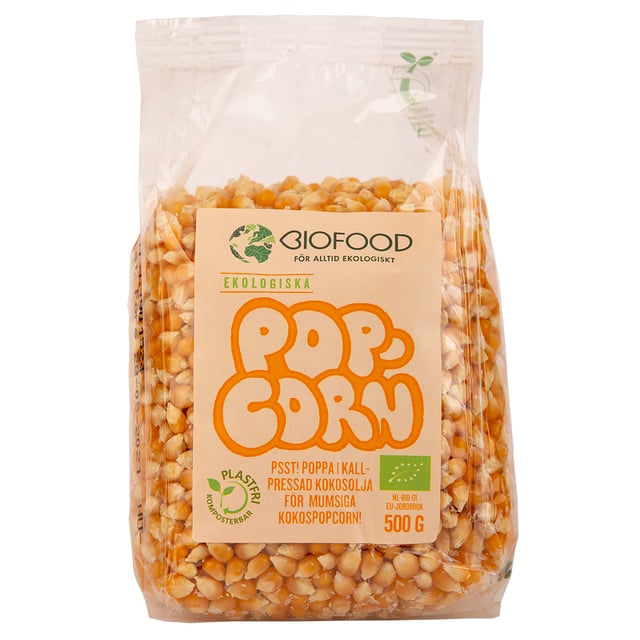 Biofood Popcornkärnor 500 g