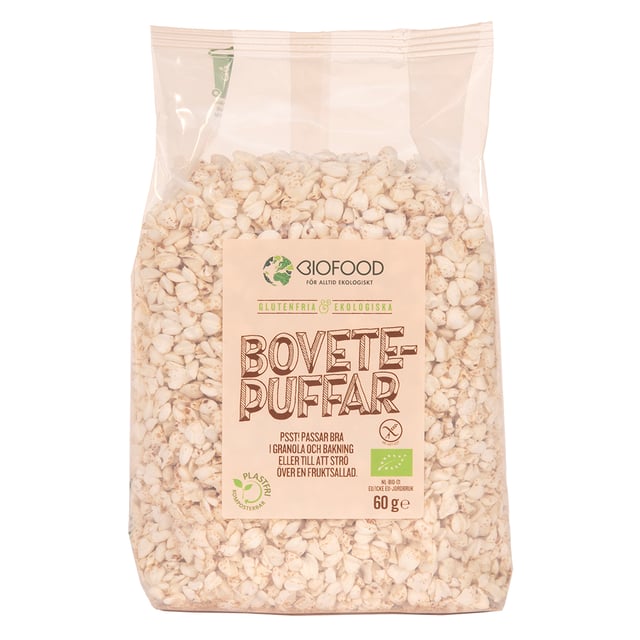 Biofood Bovetepuffar 60 g