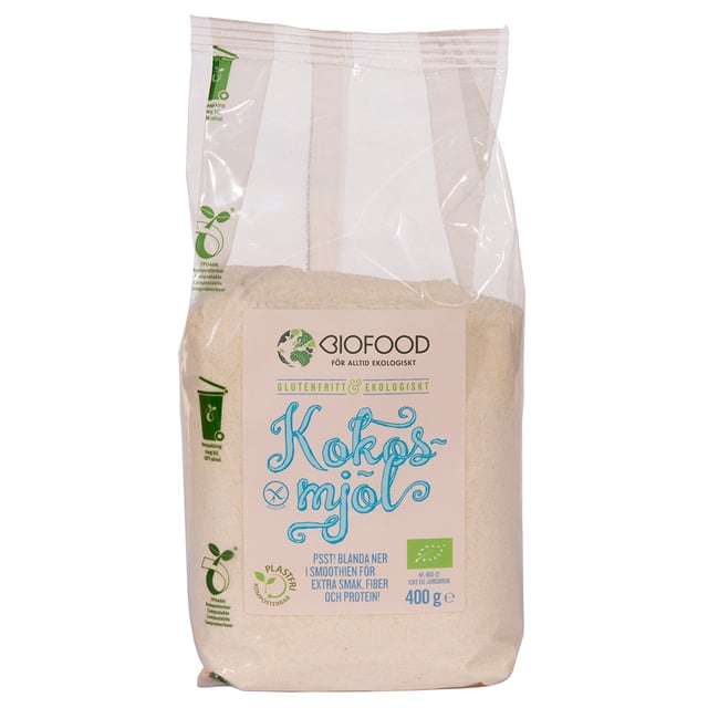 Biofood Kokosmjöl 400 g