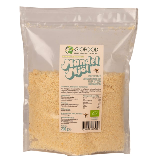 Biofood Mandelmjöl 200 g