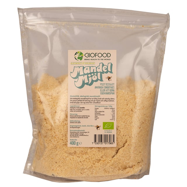 Biofood Mandelmjöl 400 g