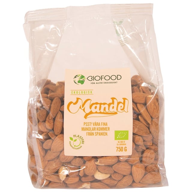 Biofood Mandel 750 g