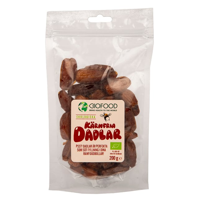 Biofood Dadlar Kärnfria 200 g