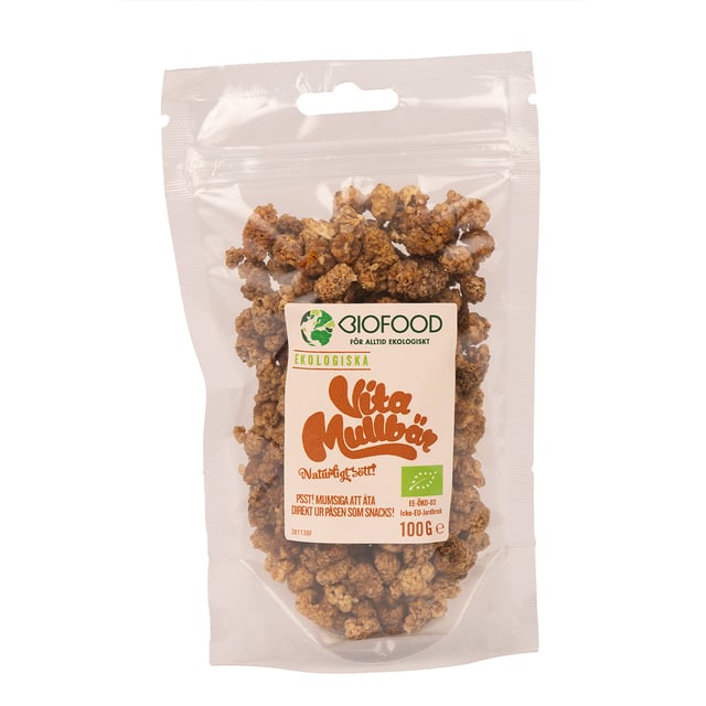 Biofood Mullbär Vita 100 g