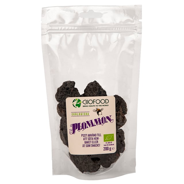 Biofood Plommon Kärnfria 200 g