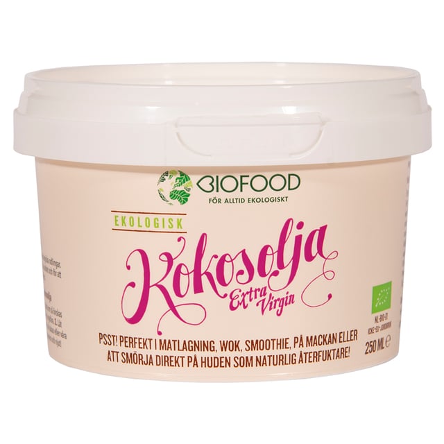 Biofood Kokosolja Extra virgin 250 ml