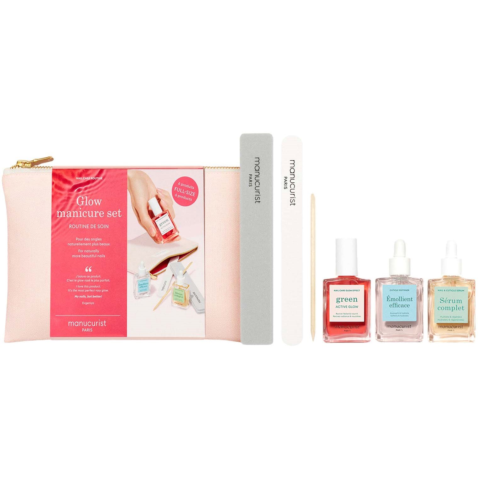 Manucurist KIT Green Glow Manucure Set
