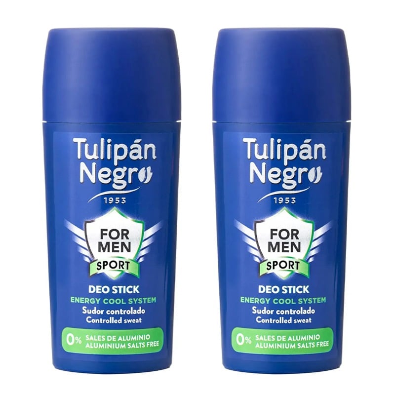 2-pack Tulipan Negro For Men Sport Deostick 75ml