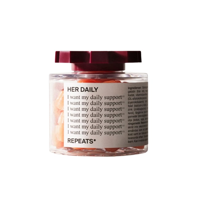 REPEATS HER DAILY 60 gummies