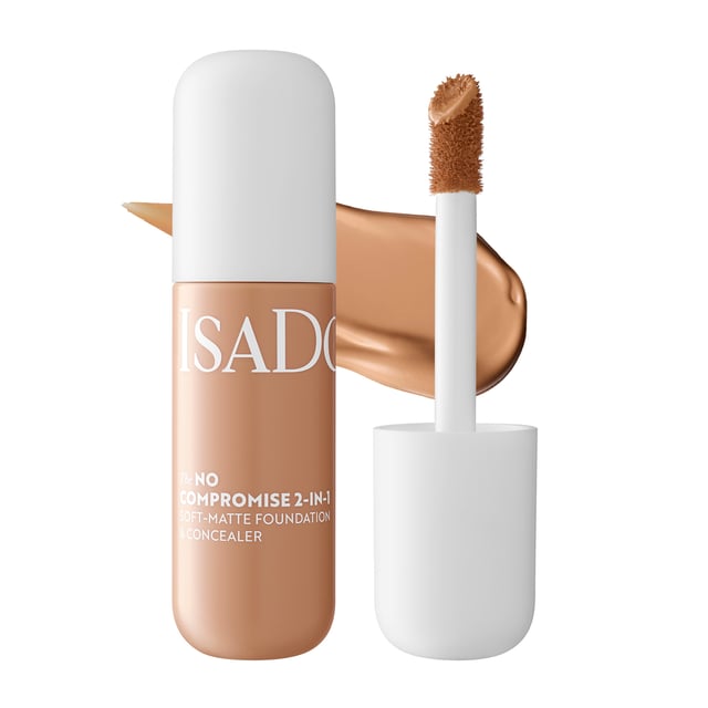 Isadora The No Compromise 2-in-1 Soft-Matte Foundation & Concealer 45N Neutral