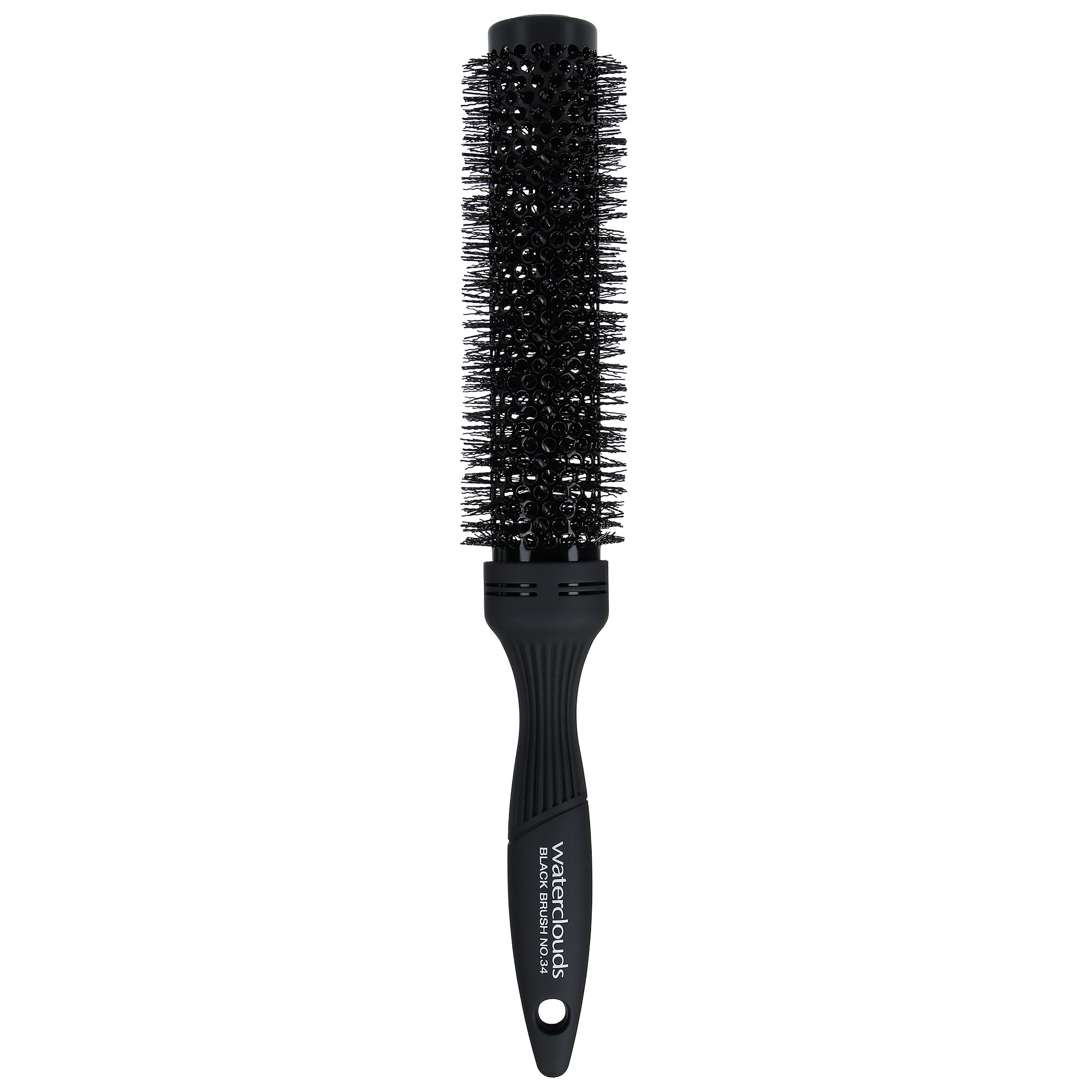 Waterclouds Black Brush No.34 Xtra Long Ceramic Hot Curling Brush 33Ø 33 mm