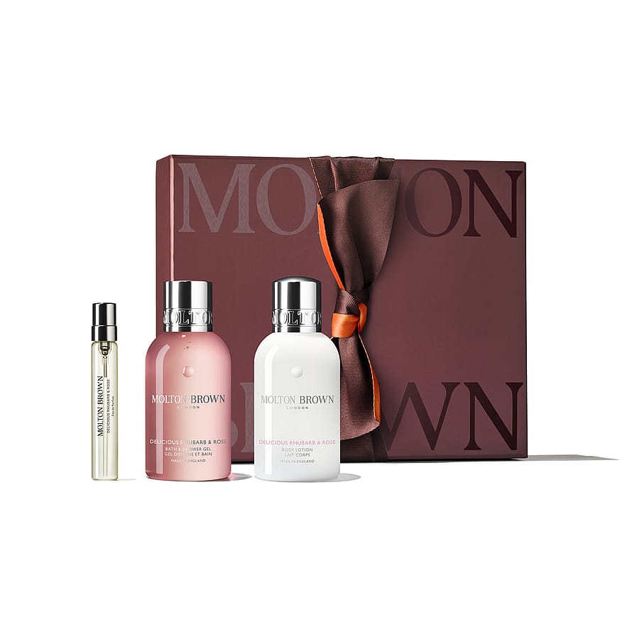 Delicious Rhubarb & Rose Scent Gift Set