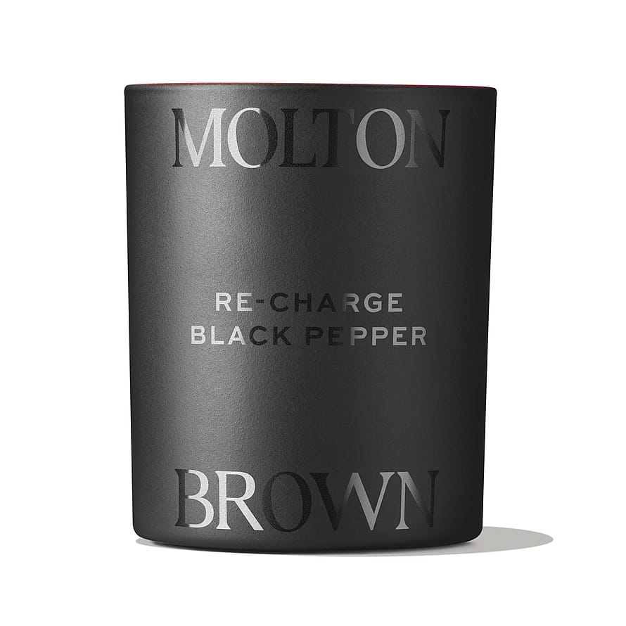 Re-Charge Black Pepper Scented Candle Limited Edition Design Gift Set
