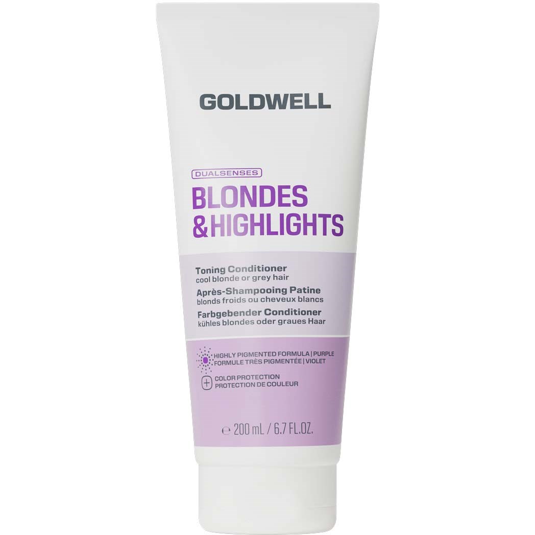Goldwell Dualsenses Blondes & Highlights Toning Conditioner Purple 200 ml