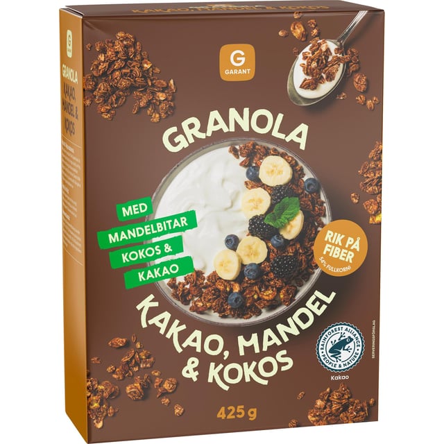 Garant Granola Kakao, Mandel & Kokos