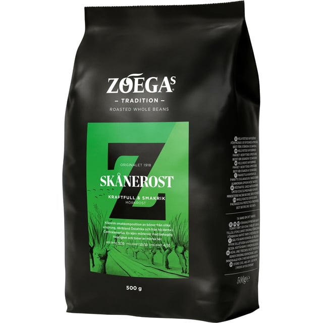 Zoégas Skånerost Hela Bönor 500 g