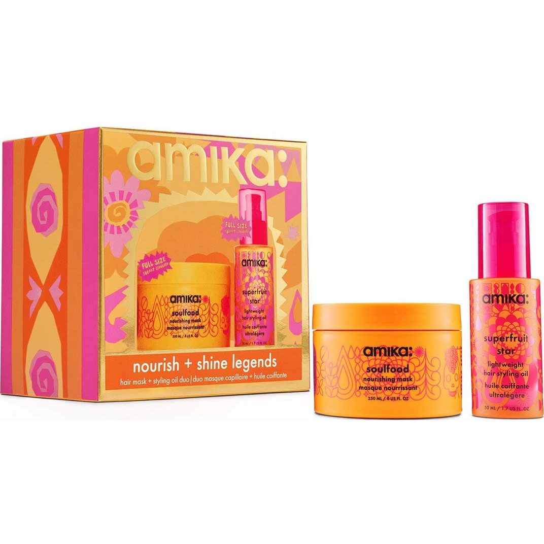 Amika Nourish+Shine Legends - Mask Set