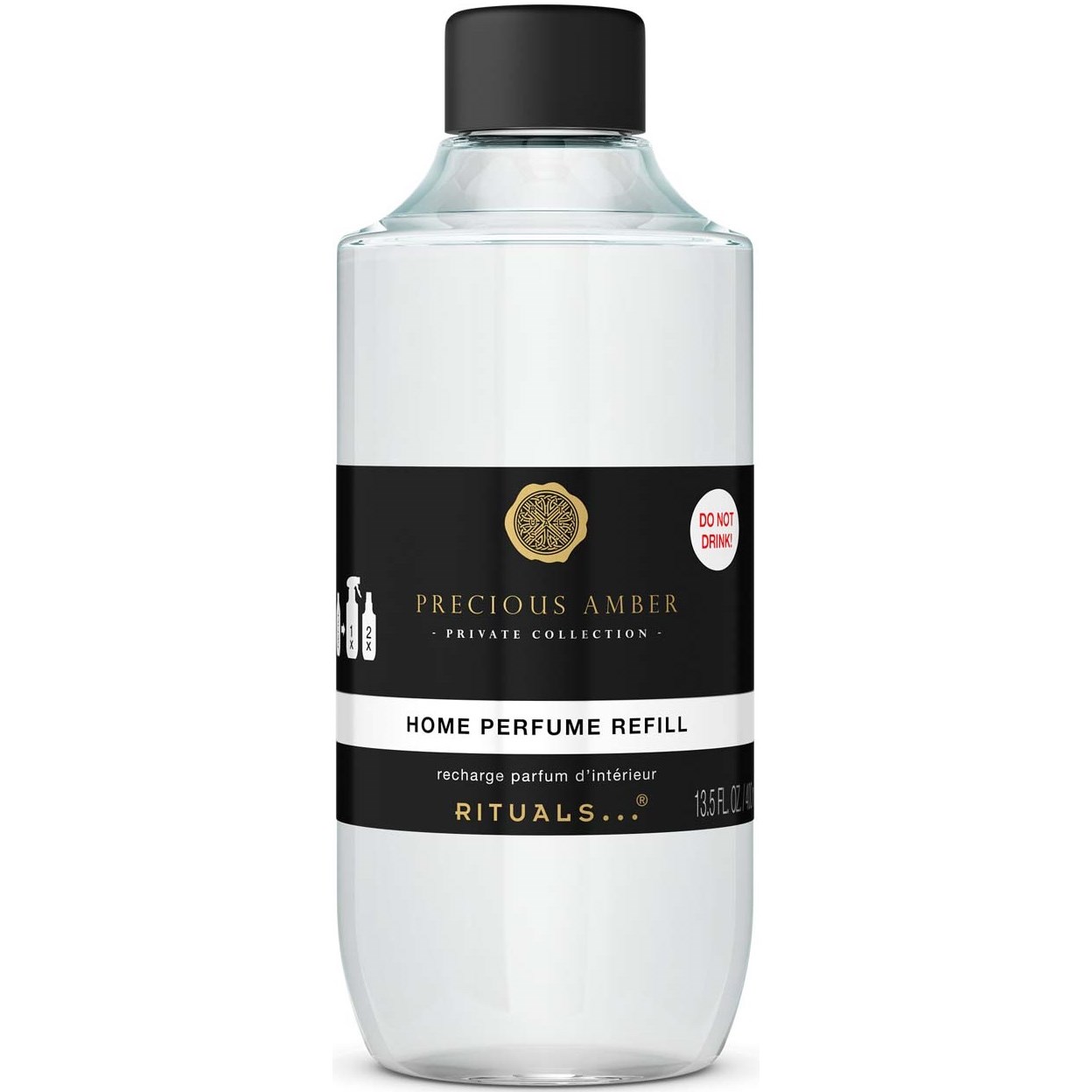 Rituals Precious Amber Private Collection Black Refill Home Perfume 400 ml