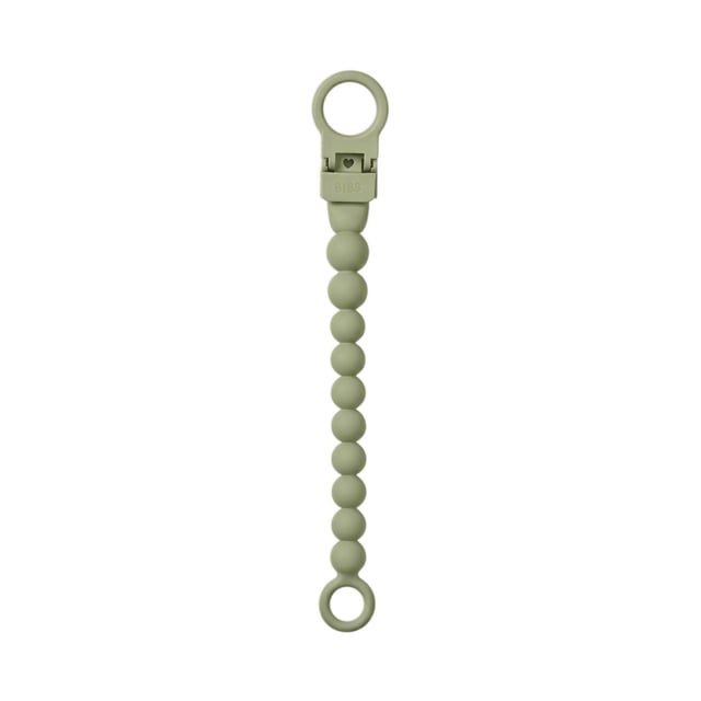 BIBS Pacifier Clip Loop Sage Onesize