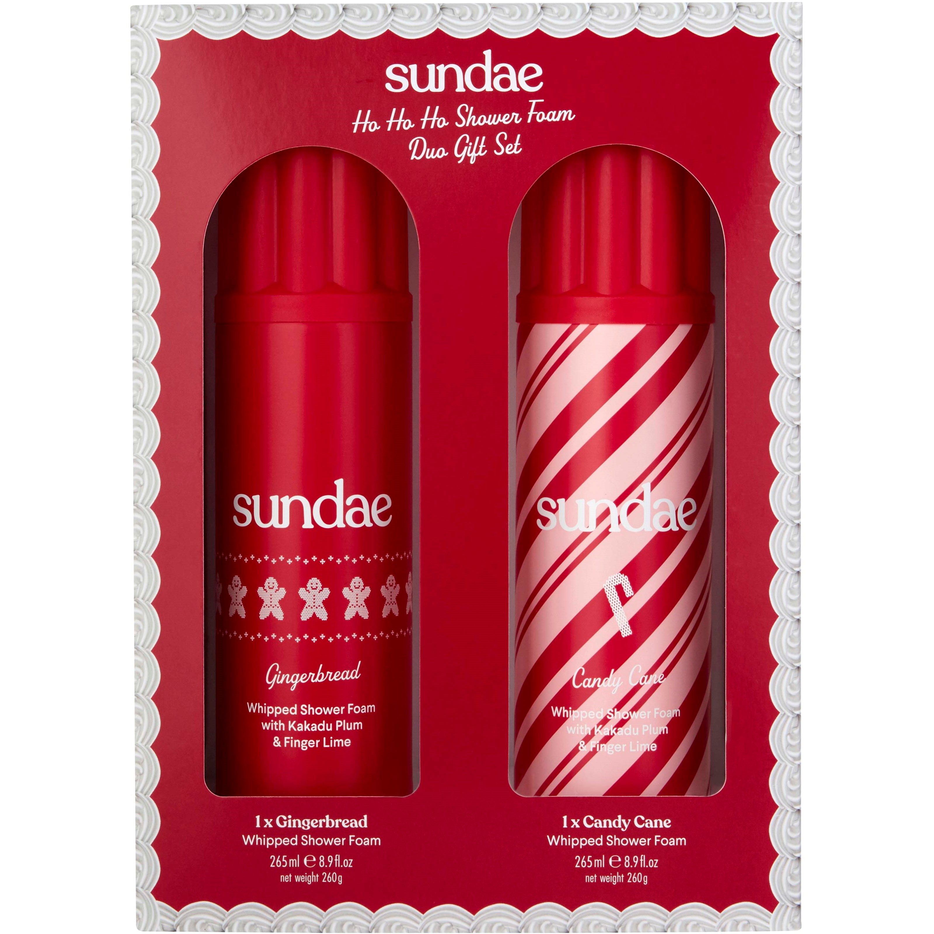 Sundae Christmas Box - Gingerbread & Candy Cane Whipped