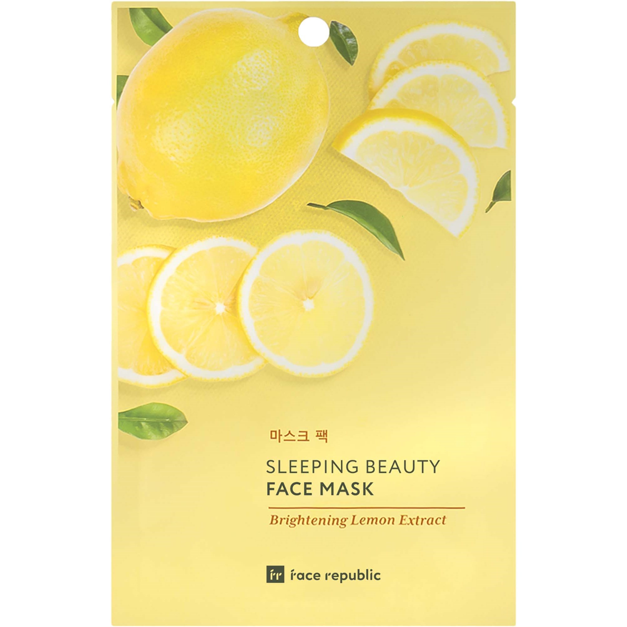 Face Republic Brightening Lemon Sheet Mask