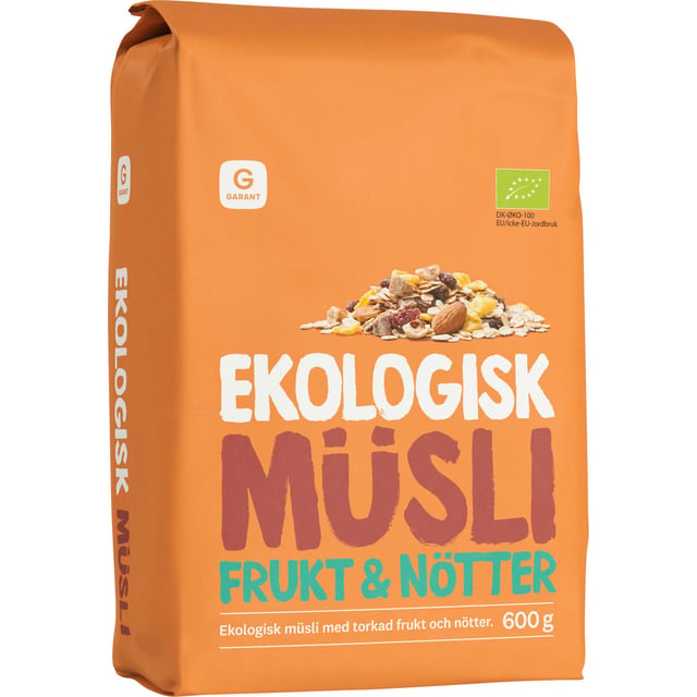 Garant Eko Musli Frukt Nöt