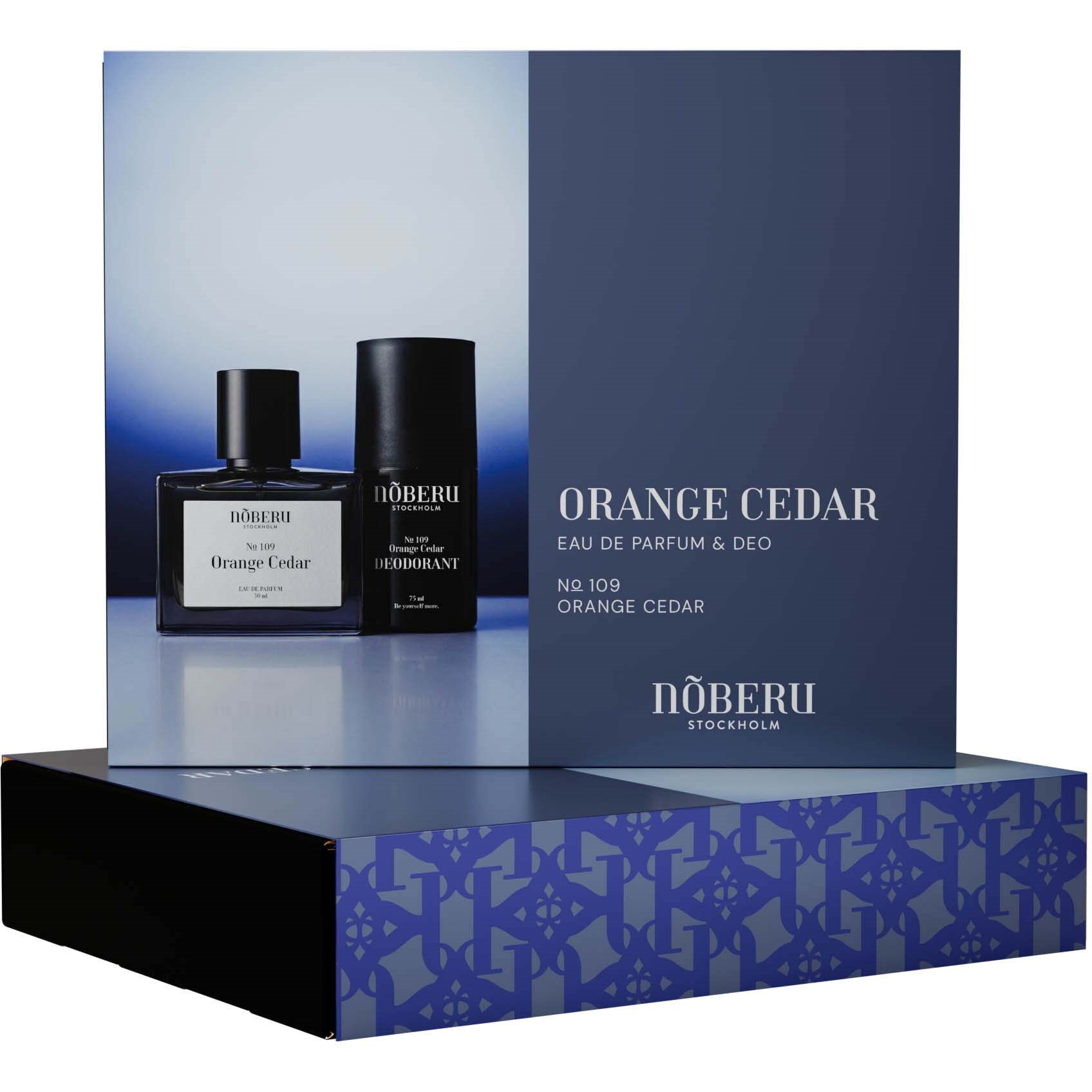 Nõberu Stockholm Fragrance Orange Cedar Gift Set