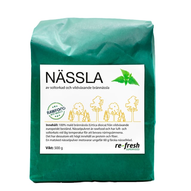 Re-fresh Superfood Nässelpulver 500 g
