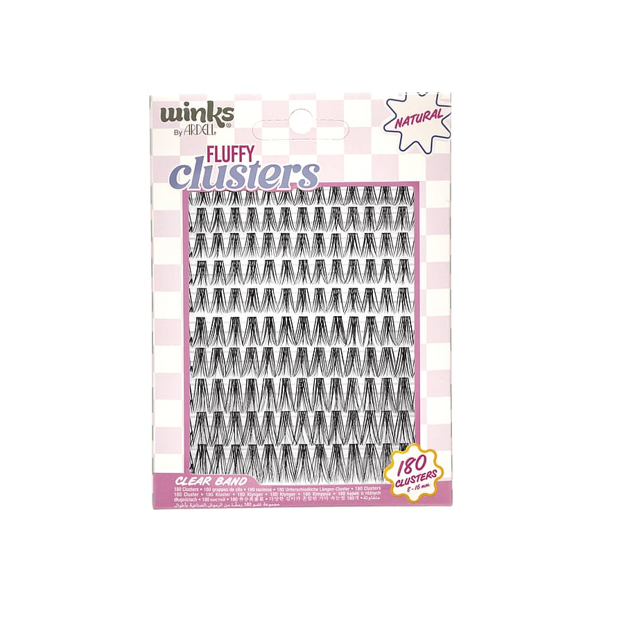 Winks Fluffy Clusters False Lashes Natural