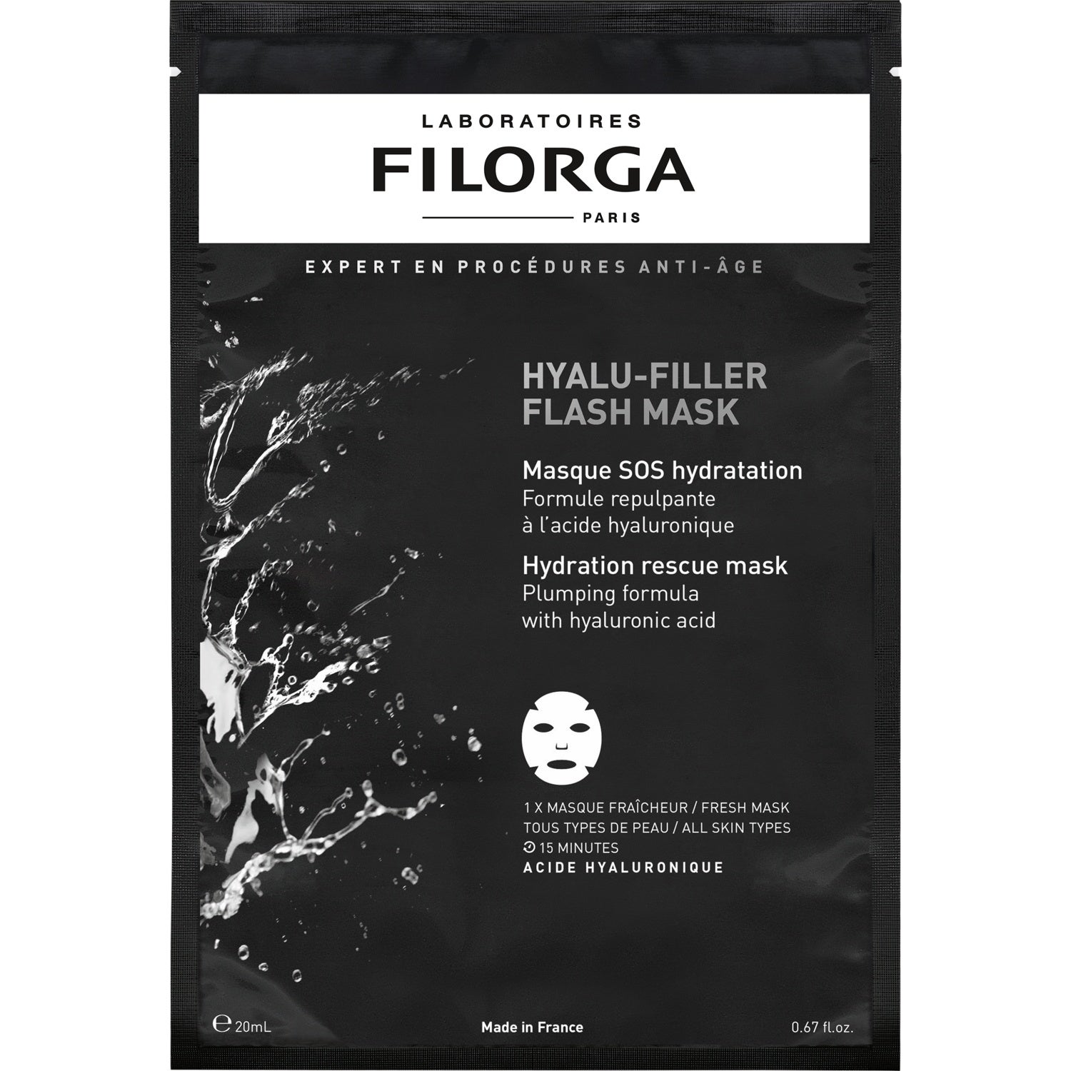 FILORGA Hyalu-Filler Flash Mask 20 ml