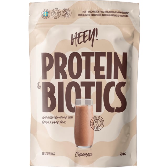 Heey! Protein & Biotics Chocolate 500 g