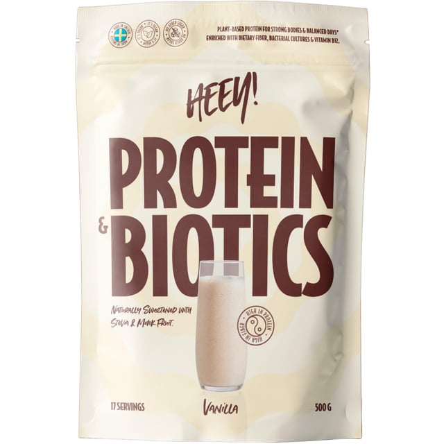 Heey! Protein & Biotics Vanilla 500 g