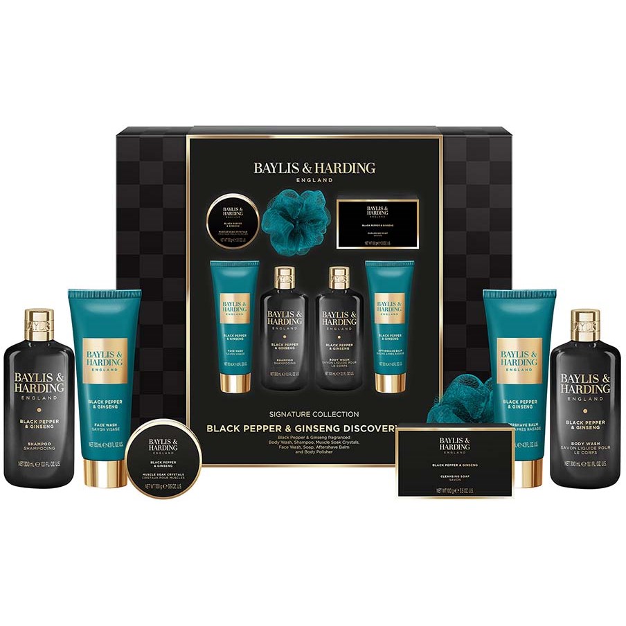 Baylis & Harding Black Pepper & Ginseng Men's Discovery Gift Set