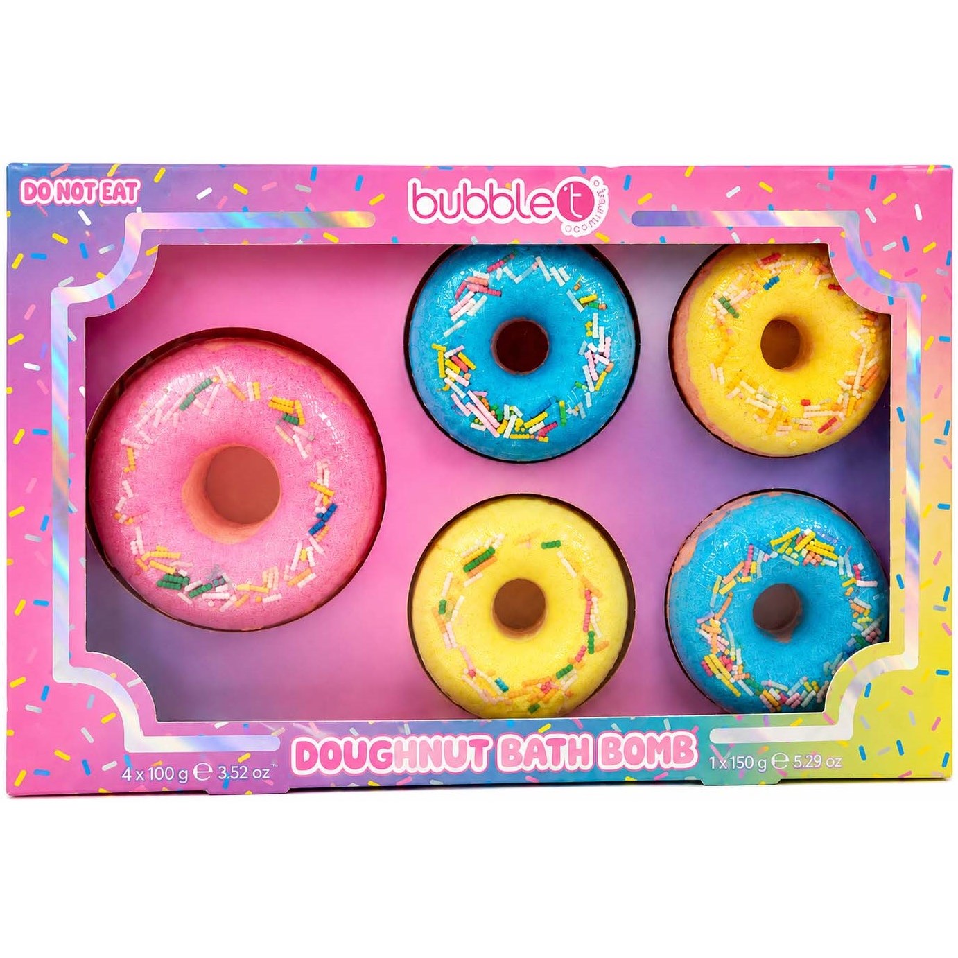 BubbleT Bakery Doughnut Bath Fizzer Set