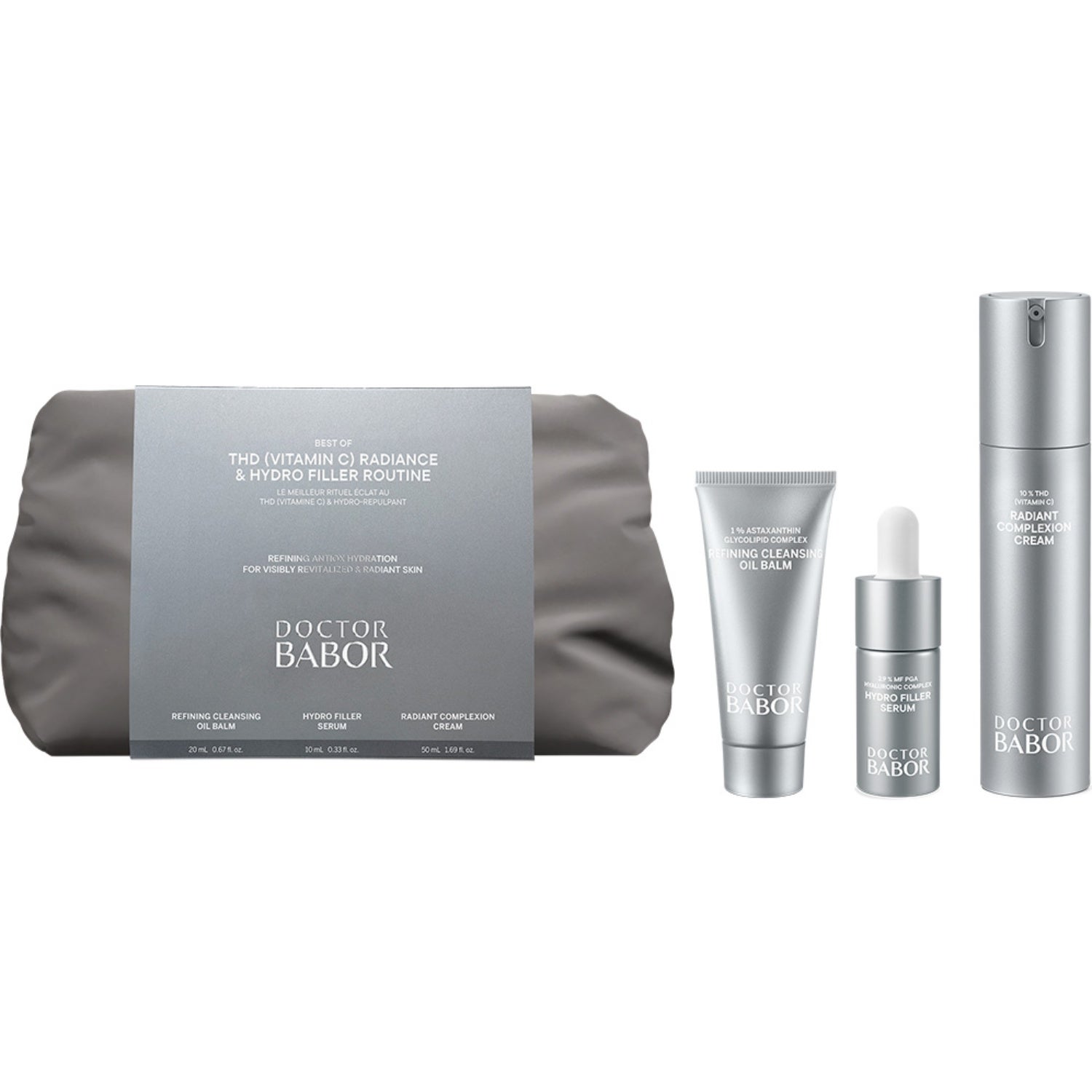 Babor THD (Vitamin C) Radiance & Hydro Filler Routine 80 ml