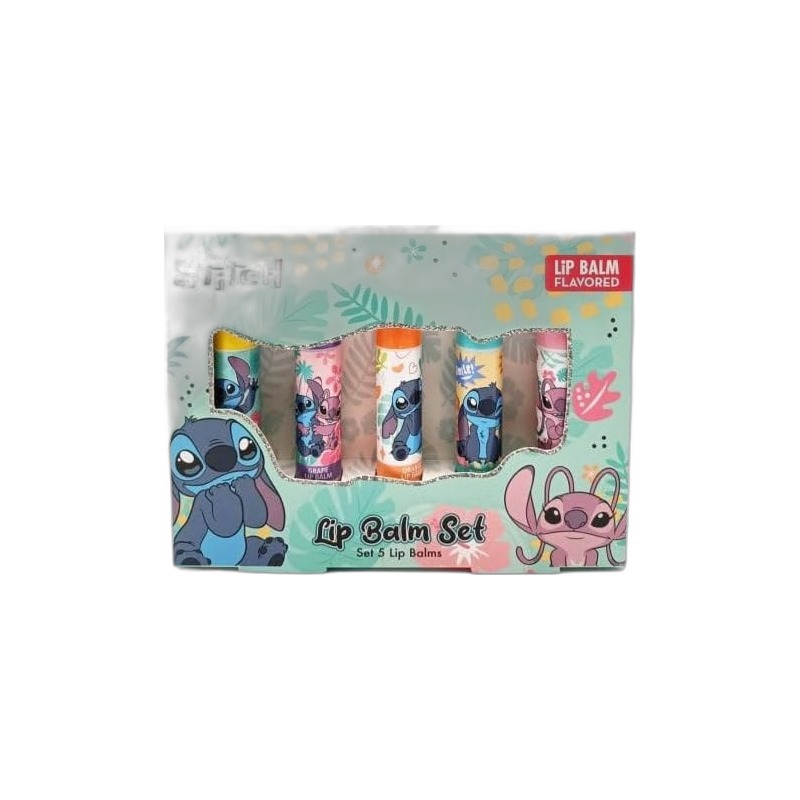 Disney Stitch Lip Balm 5pcs