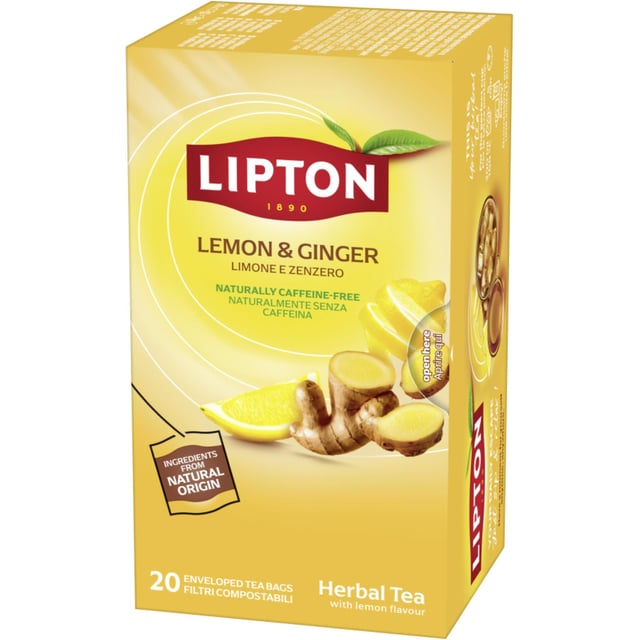 Lipton Lemon Ginger Örtte