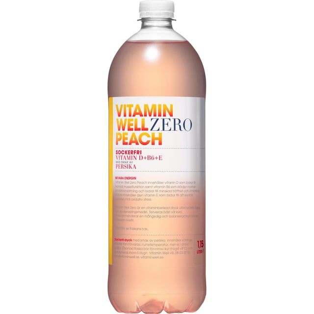 Vitamin Well Peach Zero
