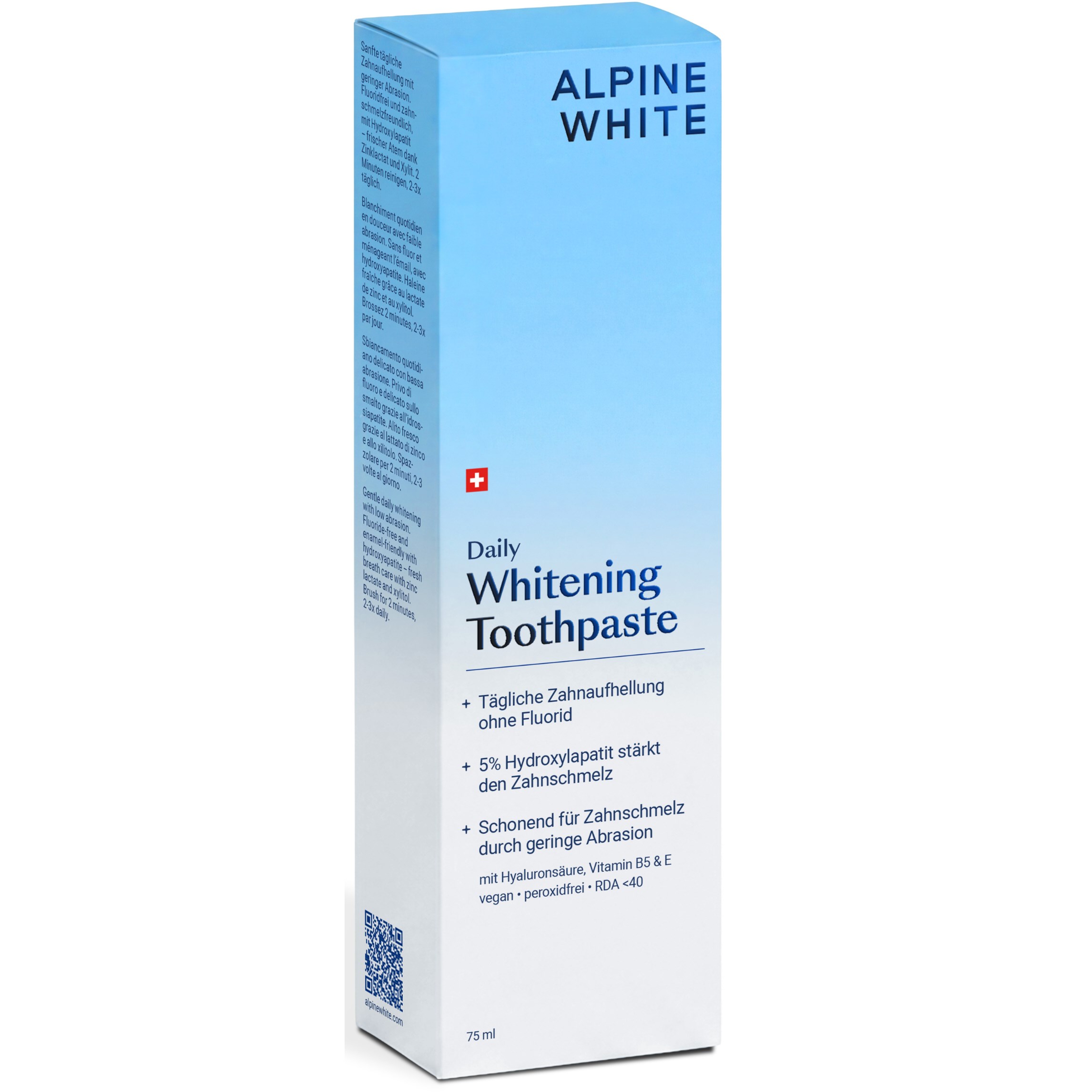 ALPINE WHITE Whitening Toothpaste Daily 75 ml