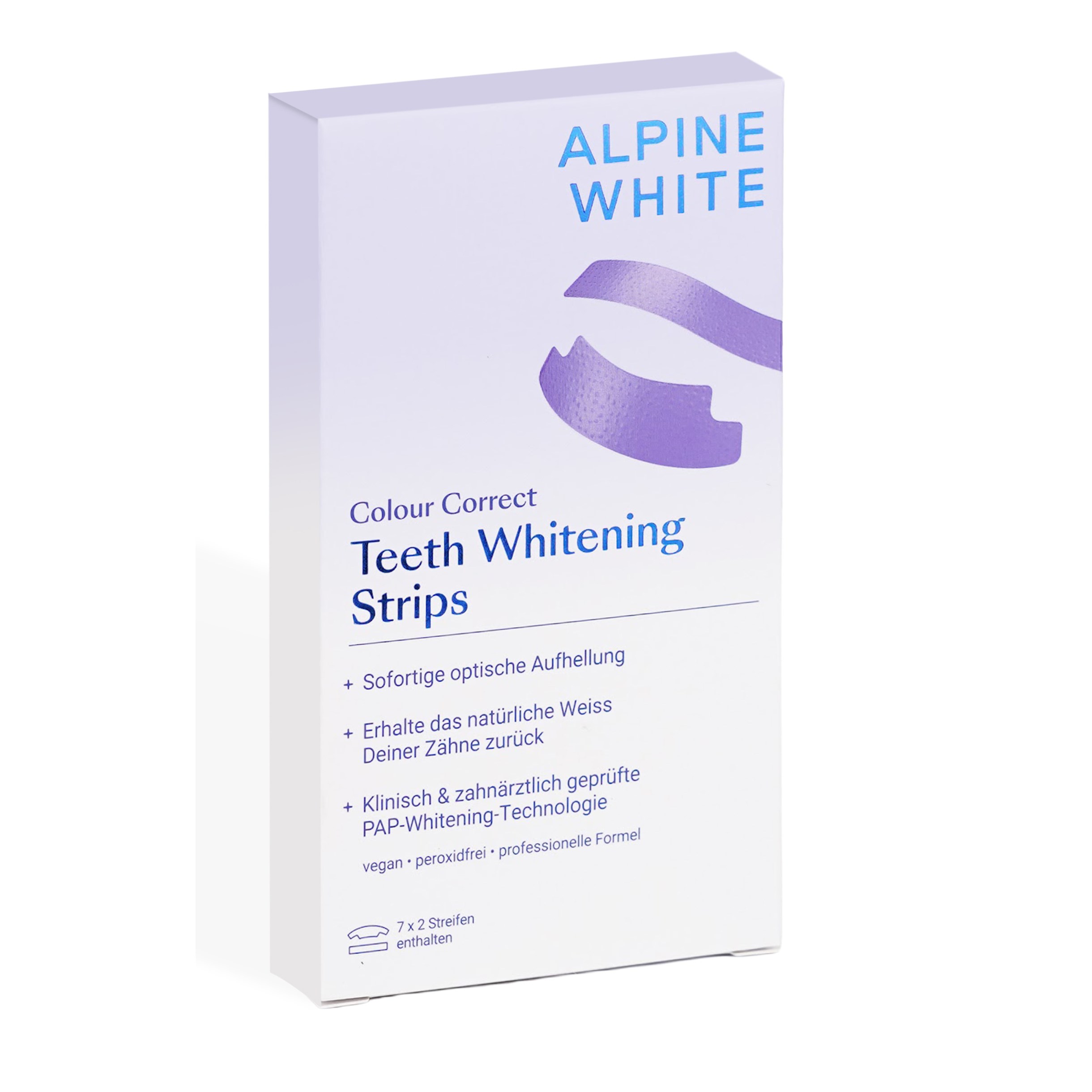 ALPINE WHITE Purple Whitening Strips 14 st