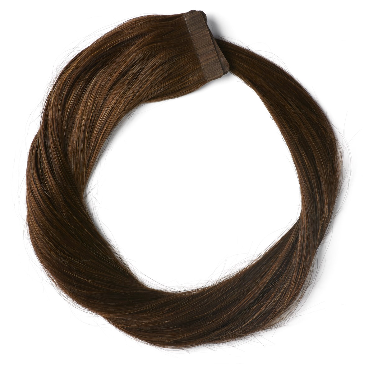 Rapunzel of Sweden Tape-on extensions Classic 4 Premium Tape Extensions 30 cm Straight 2.0 Dark Brown