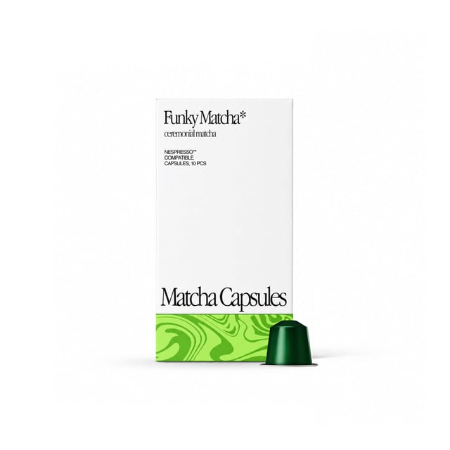 Funky Matcha Ceremonial Matcha Pods 10 st